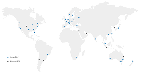 keycdn - data centres