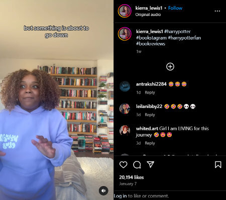 kierra lewis instagram post