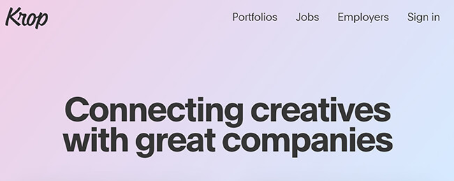 krop homepage