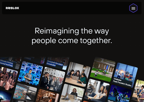 roblox homepage