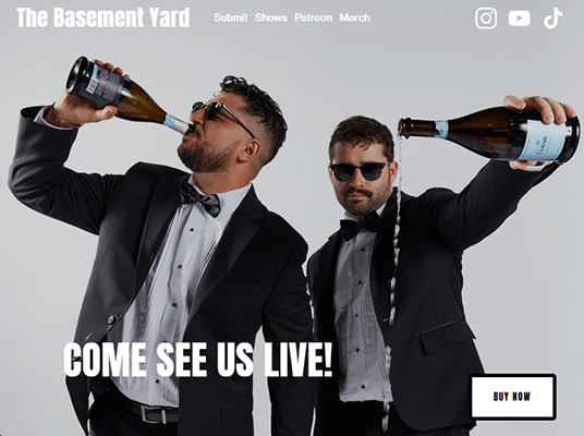 the basement yard live shows