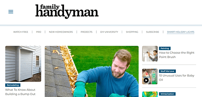 the family handyman