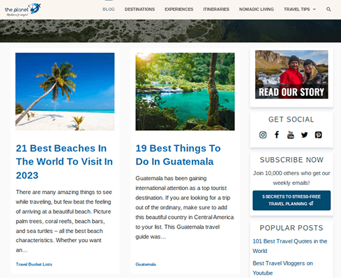 the planet d blog