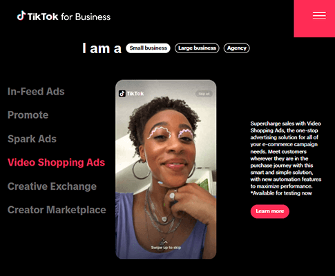 tiktok for business