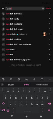 tiktok search suggestions