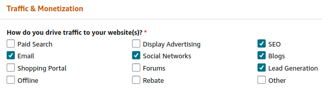 traffic sources