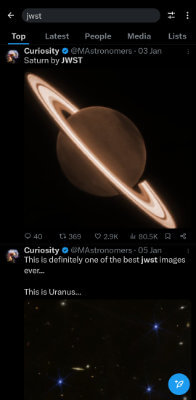 twitter x search results