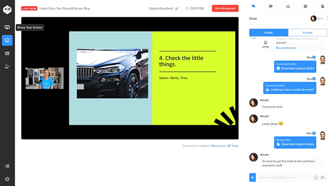 webinarninja webinar ui