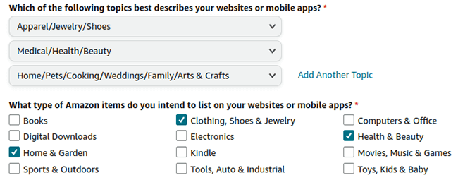 website topics