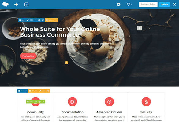 wpbakery interface